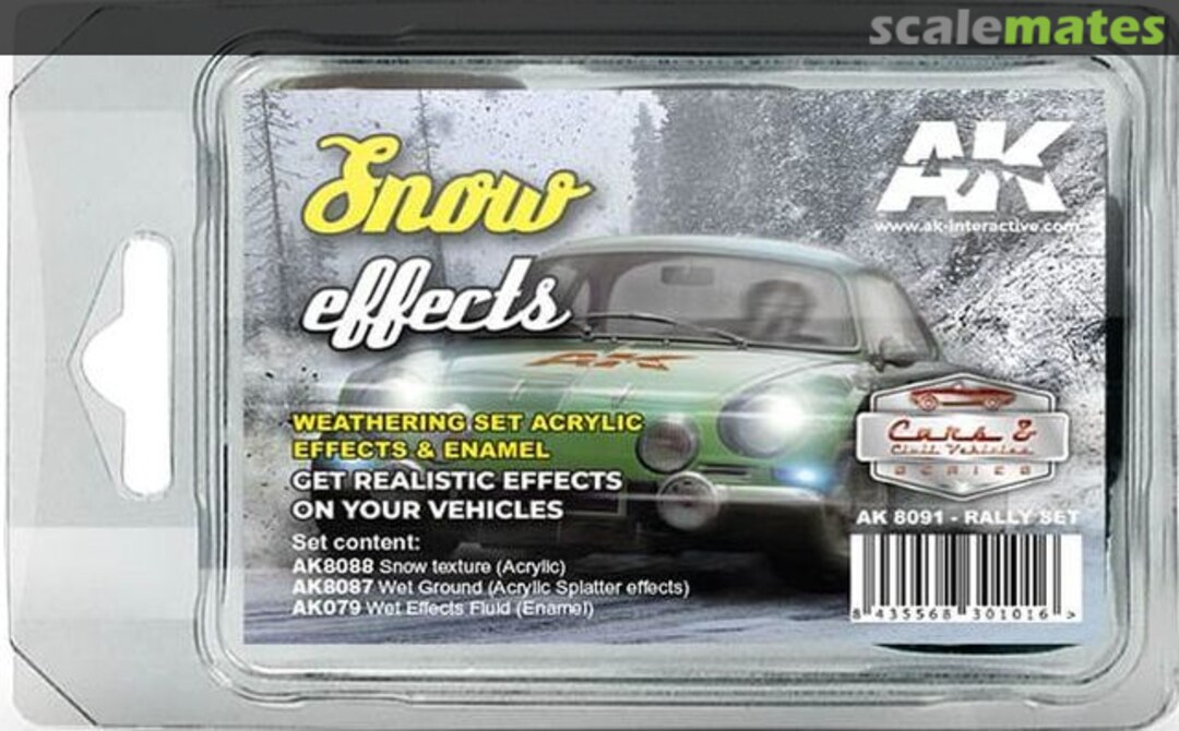 Boxart Snow Effects AK 8091 AK Interactive