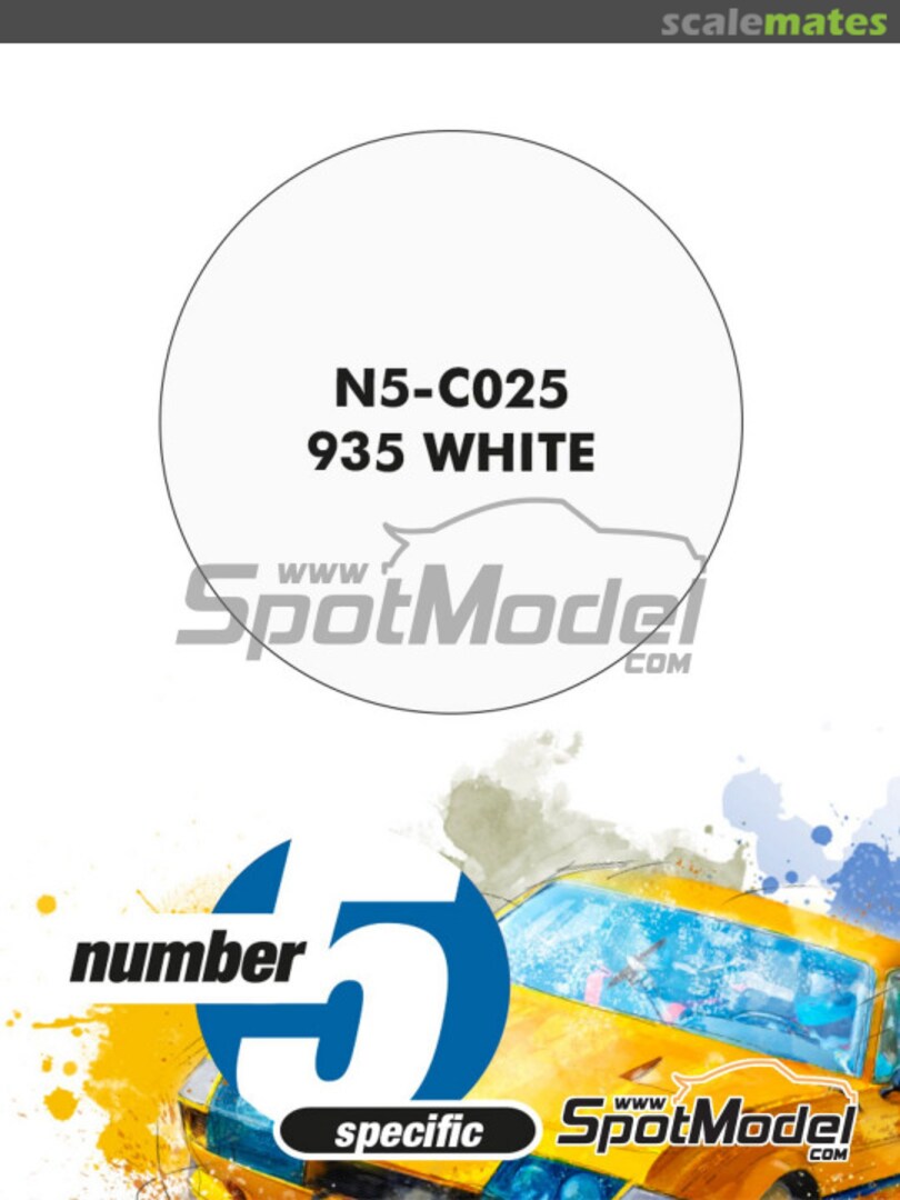 Boxart 935 White  Number Five