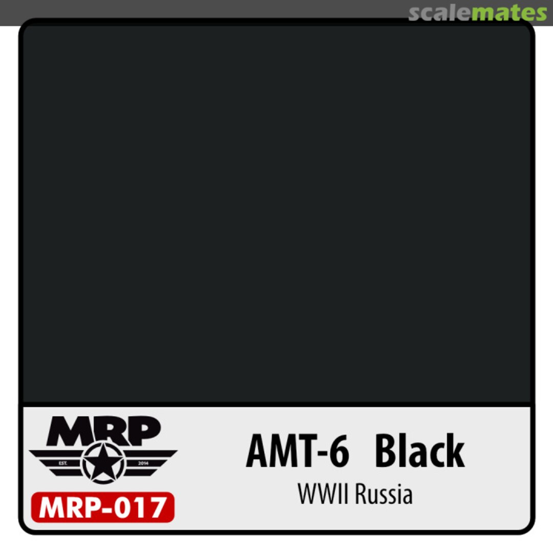 Boxart AMT-6 | Black | WWII Russia  MR.Paint