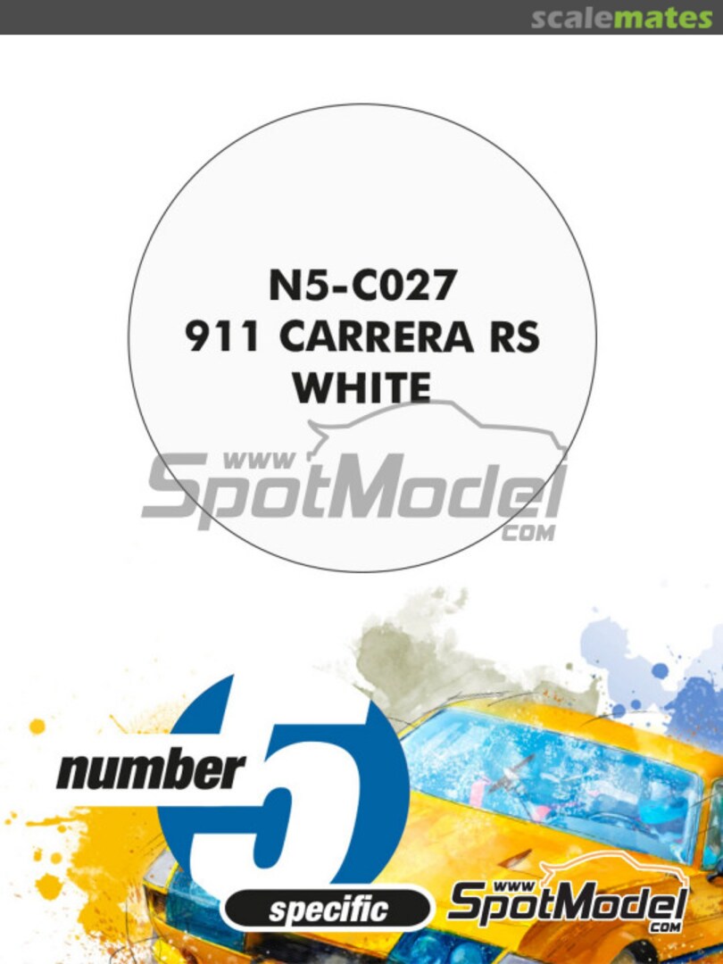 Boxart 911 Carrera RS White  Number Five