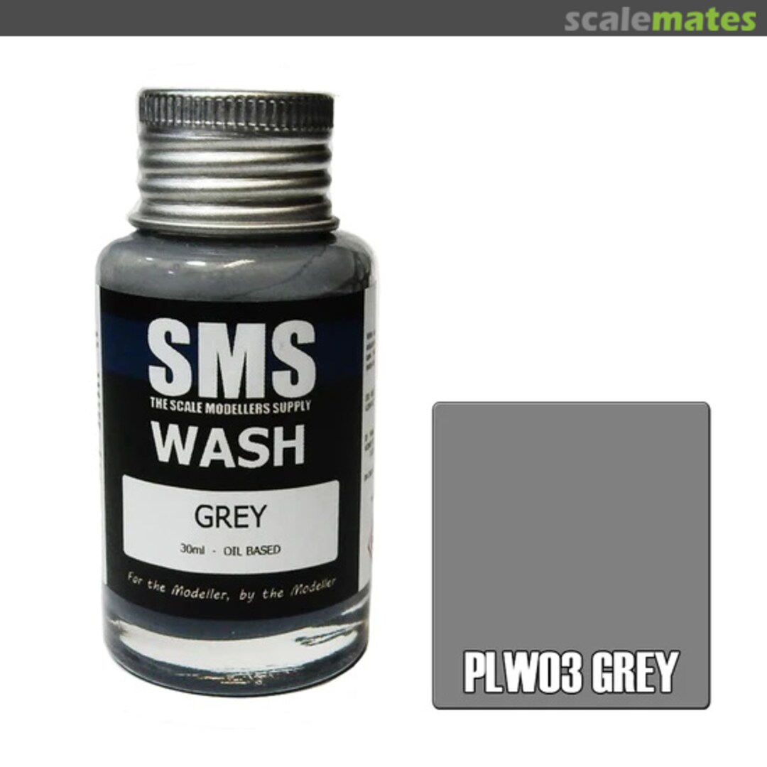 Boxart Wash GREY PLW03 SMS
