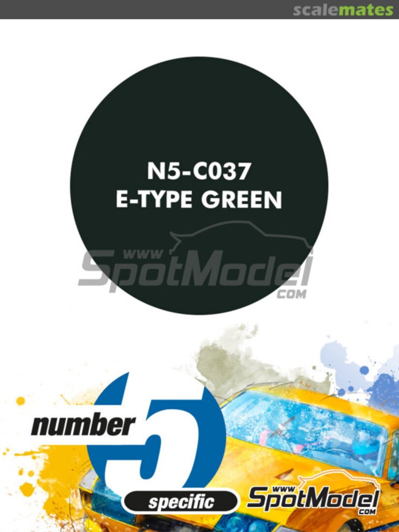 Boxart E-Type Green  Number Five