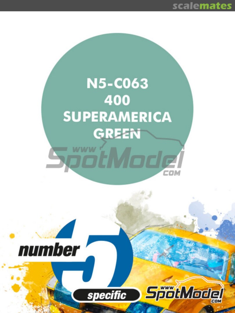 Boxart 400 Superamerica Green  Number Five