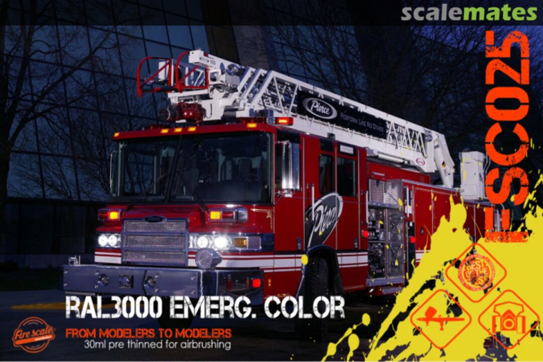 Boxart RAL 3000 Emerg. Colors  Fire Scale Colors