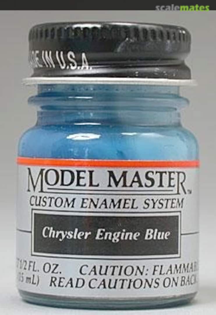 Boxart Chrysler Engine Blue  Model Master