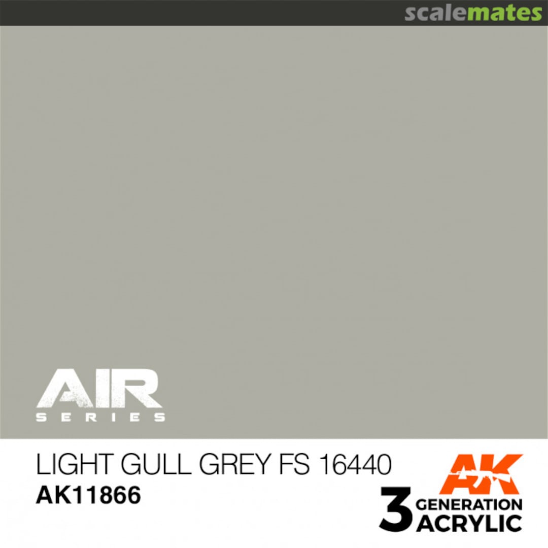 Boxart Light Gull Grey FS 16440 AK11866 AK 3rd Generation - Air