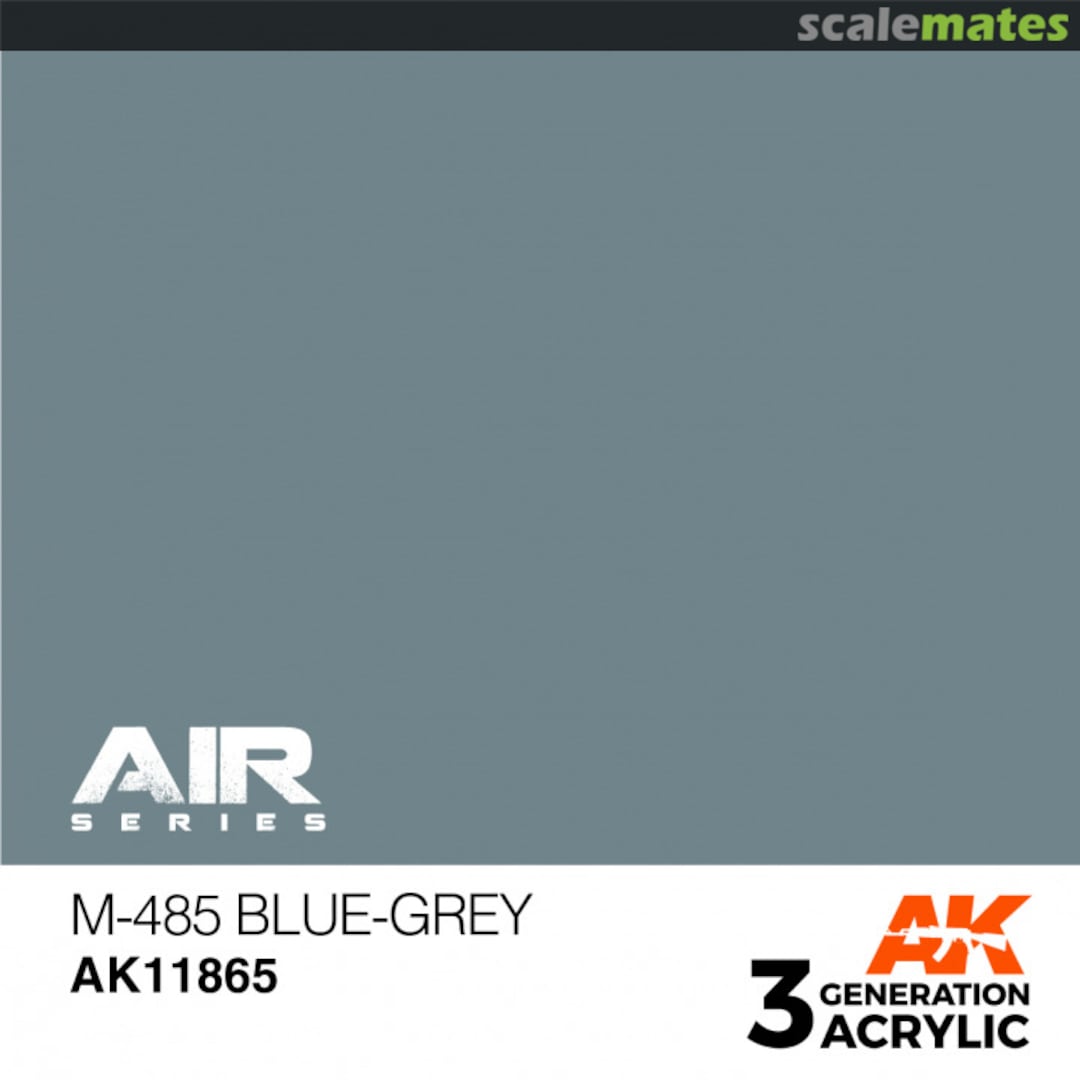 Boxart Blue-Grey M-485 AK 11865 AK 3rd Generation - Air