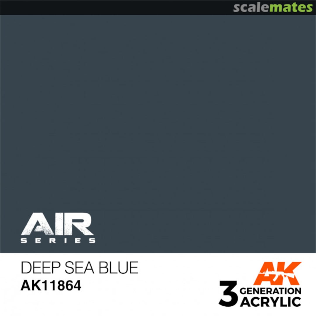 Boxart Deep Sea Blue AK 11864 AK 3rd Generation - Air