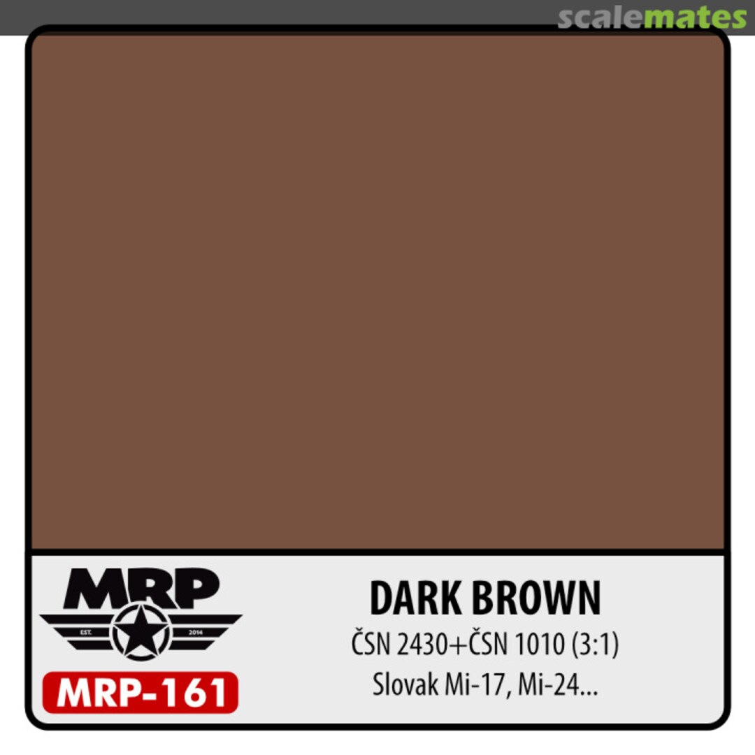 Boxart Dark Brown (CSN 2430 + CSN 1010) 3.1 Slovak Mi-17, Mi-24..  MR.Paint