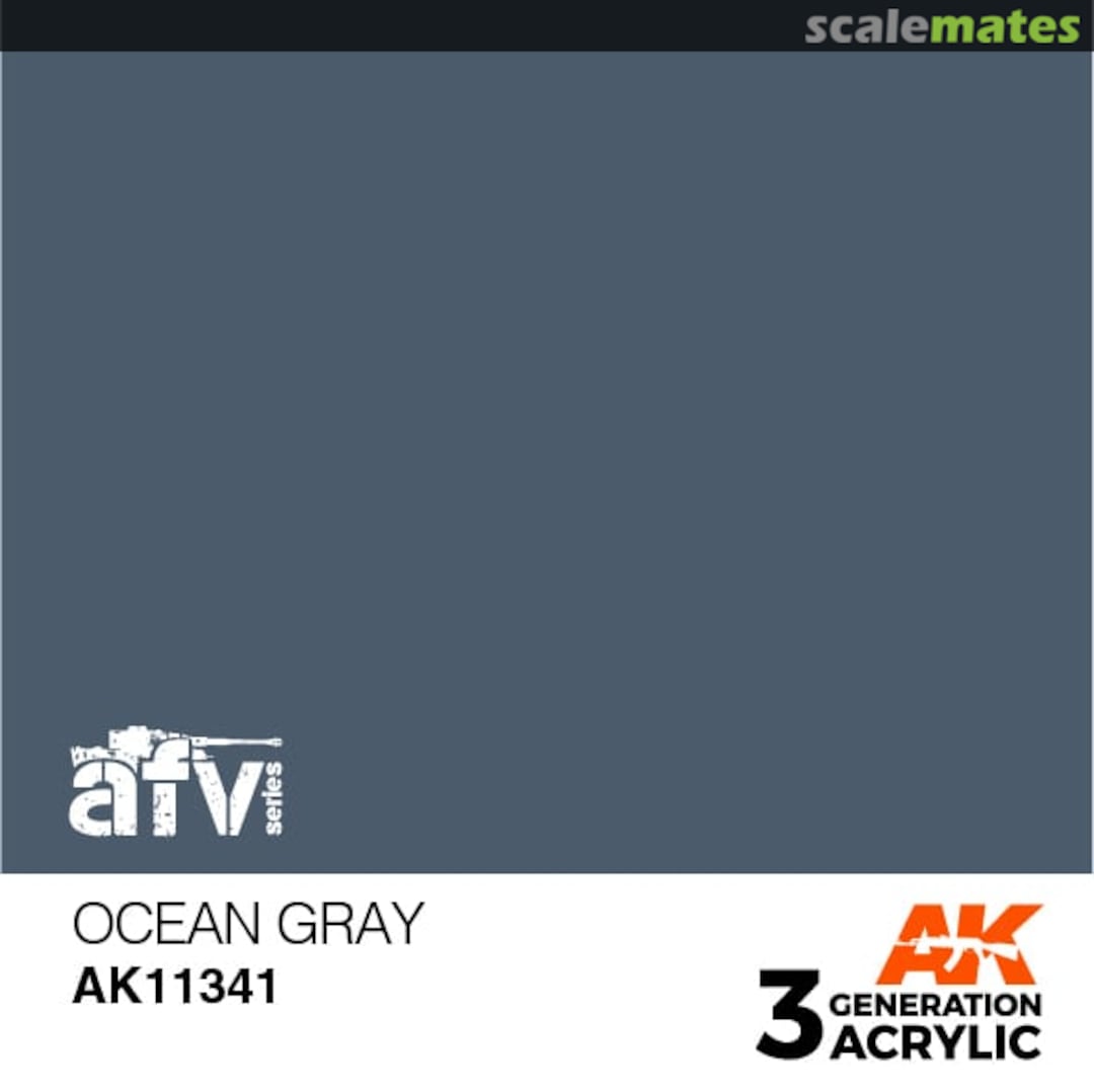 Boxart Ocean Grey AK 11341 AK 3rd Generation - AFV