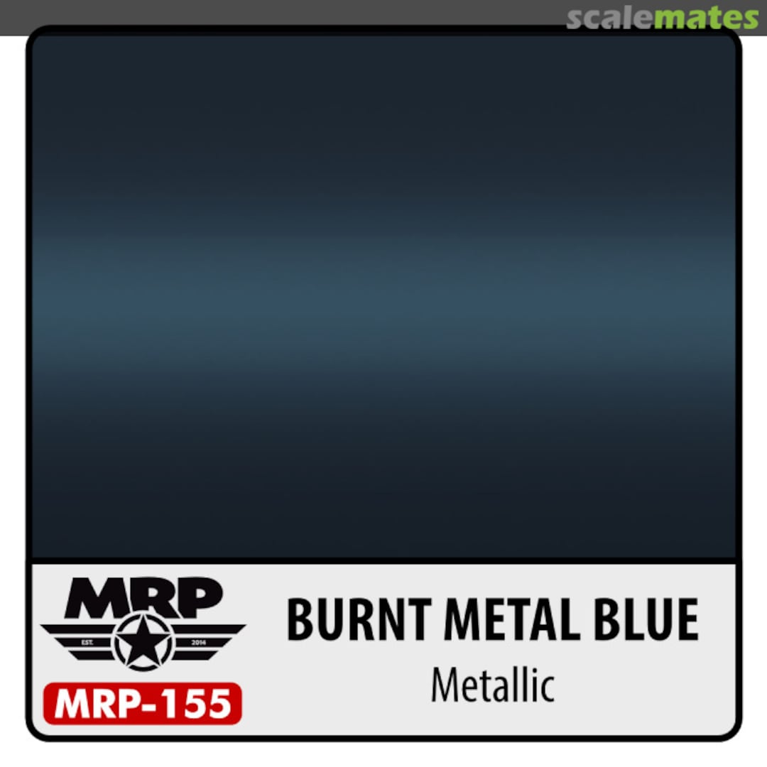 Boxart Blue Burnt Metal (Metallic)  MR.Paint