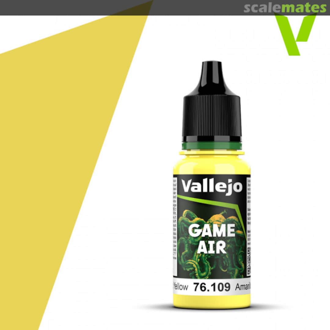 Boxart Toxic Yellow Vallejo Game Air Boxart Toxic Yellow Vallejo Game Air