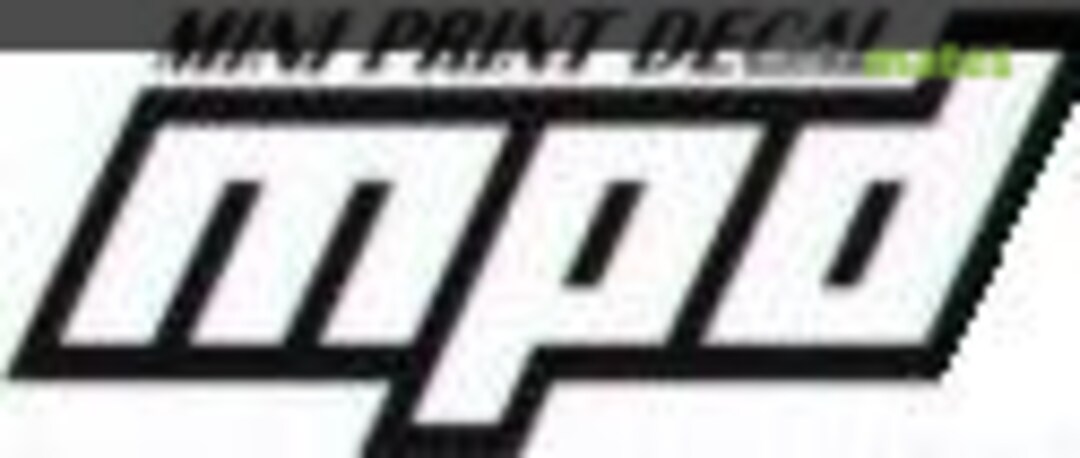 mpd - Mini Print Decal Logo mpd - Mini Print Decal Logo