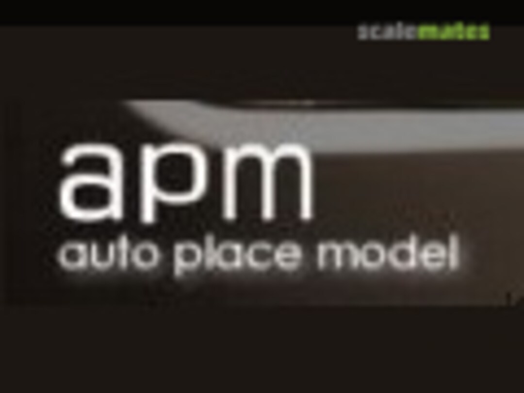Auto Place Model APM Logo