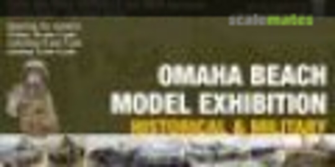 Omaha beach model exhibition in Vierville sur Mer