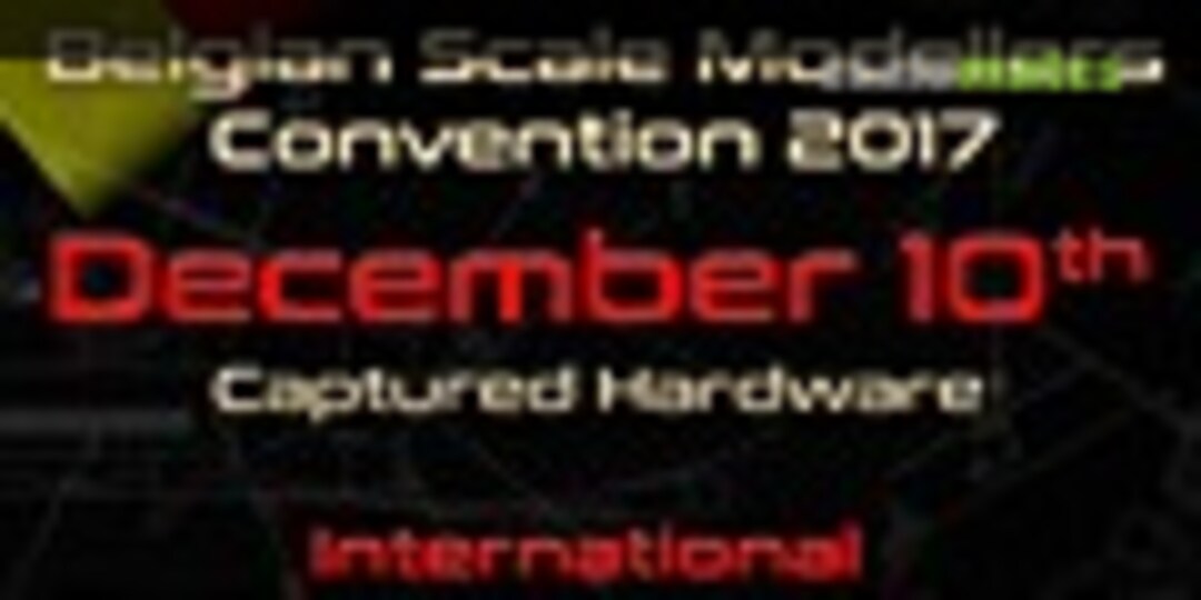 Belgian Scale Modellers Convention 2017 in Putte
