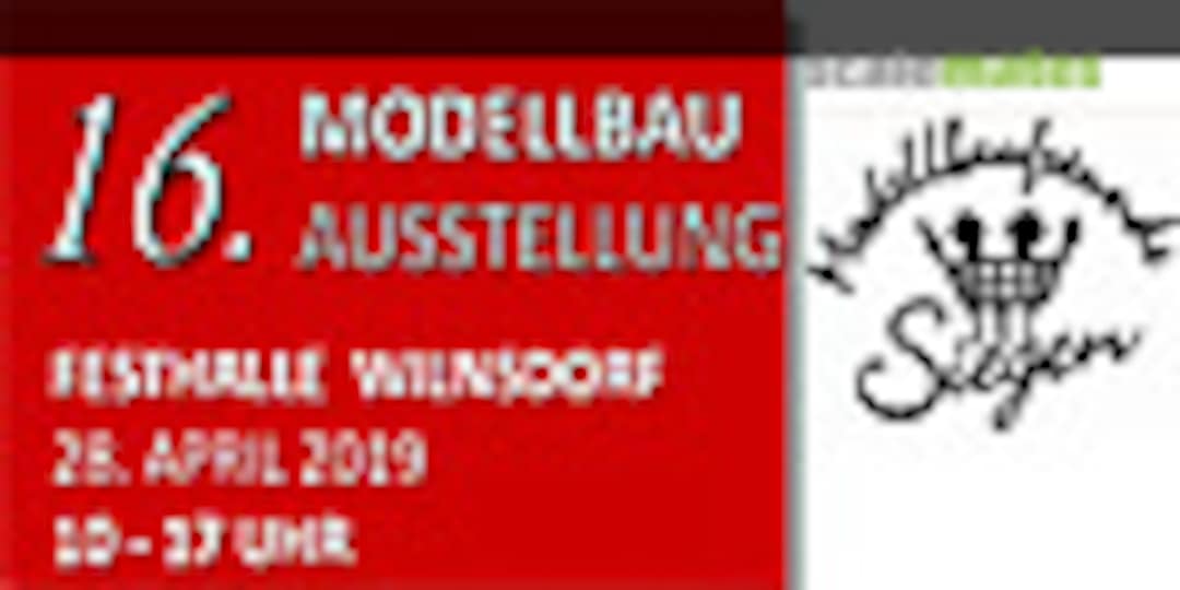 16. Modellbauausstellung der Modellbaufreunde Siegen in Wilnsdorf