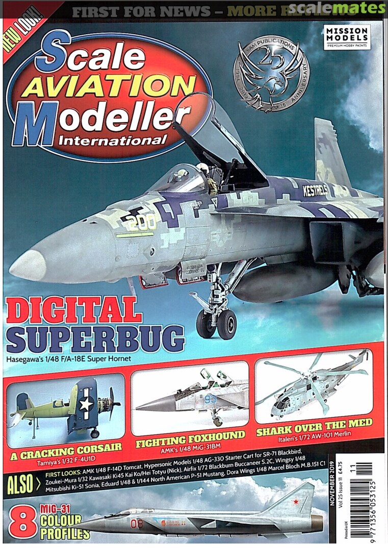 Scale Aviation Modeller International Volume 25 Issue 11