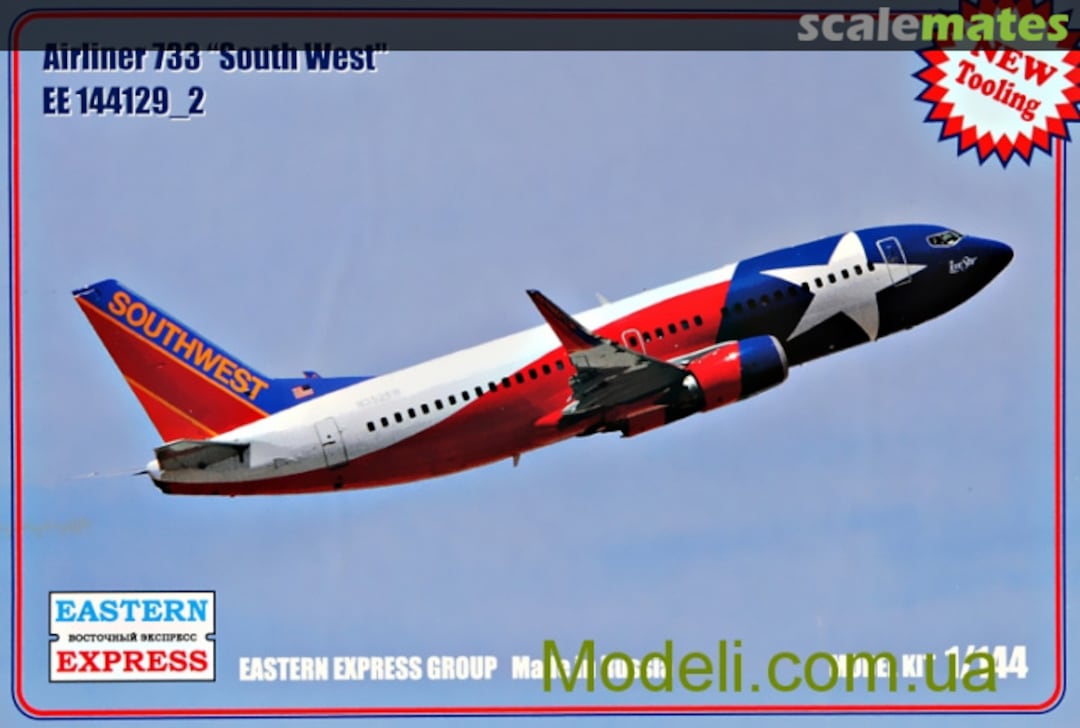 Boxart Airliner 733 "Sout West" EE144129_2 Eastern Express