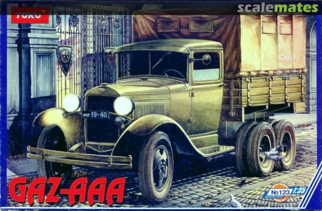 Boxart GAZ-AAA 123 Toko Boxart GAZ-AAA 123 Toko