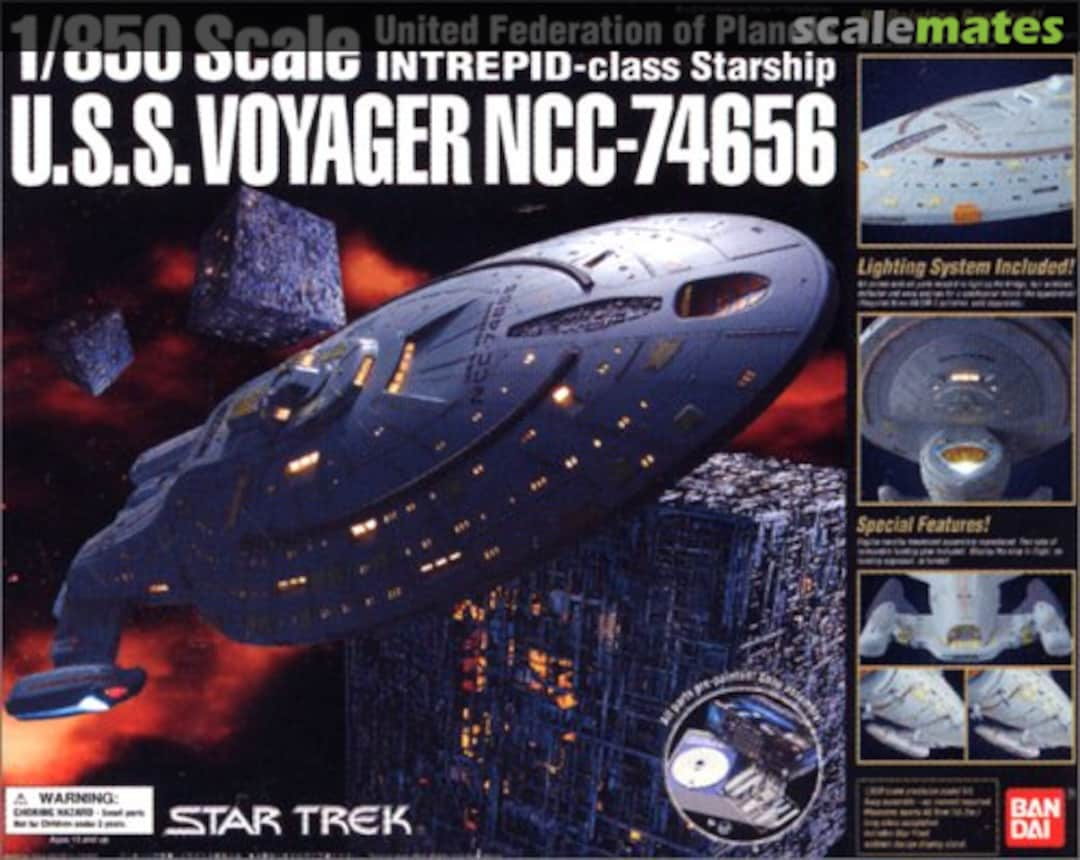 Boxart U.S.S. Voyager NCC-74656 131434 Bandai