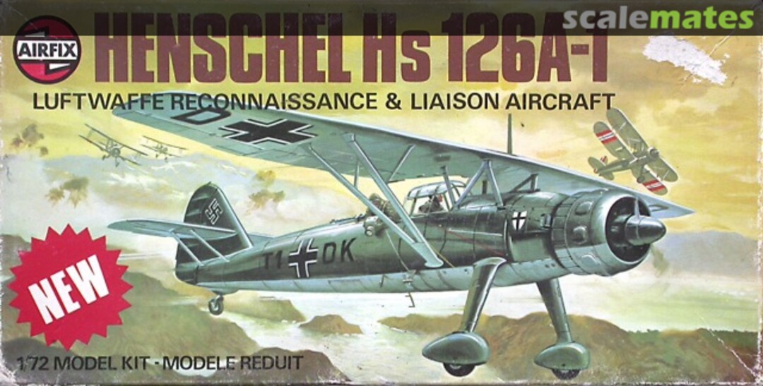 Boxart Henschel Hs 126A-1 03028-7 Airfix Boxart Henschel Hs 126A-1 03028-7 Airfix