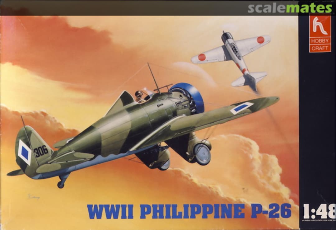 Boxart Boeing P-26 HC1559 Hobbycraft Boxart Boeing P-26 HC1559 Hobbycraft