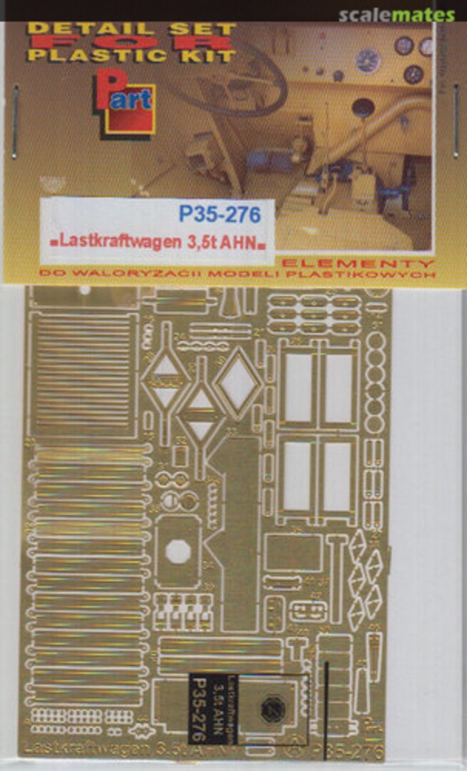 Boxart Lastkraftwagen 3.5t AHN ICM P35-276 Part Boxart Lastkraftwagen 3.5t AHN ICM P35-276 Part