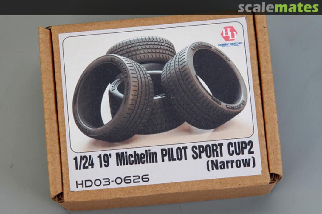 Boxart 19' Michelin Pilot Sport Cup 2 Tires (Narrow) HD03-0626 Hobby Design Boxart 19' Michelin Pilot Sport Cup 2 Tires (Narrow) HD03-0626 Hobby Design