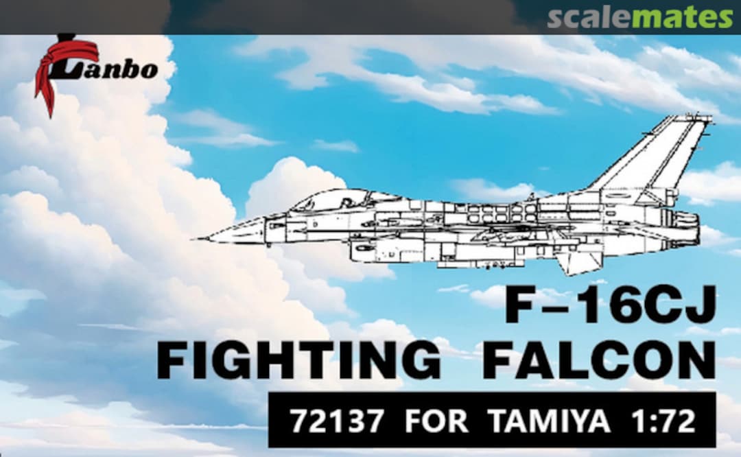 Boxart F-16CJ Fighting Falcon interior 3D decals 72137 Lanbo Models