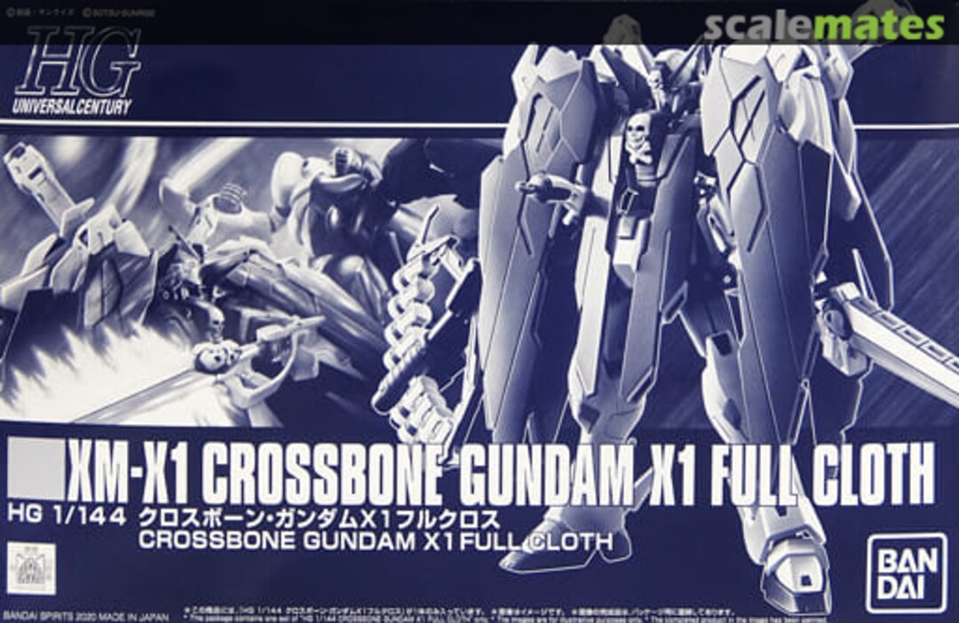 Boxart XM-X1 Crossbone Gundam X1 Full Cloth 5060535 Bandai Spirits Boxart XM-X1 Crossbone Gundam X1 Full Cloth 5060535 Bandai Spirits