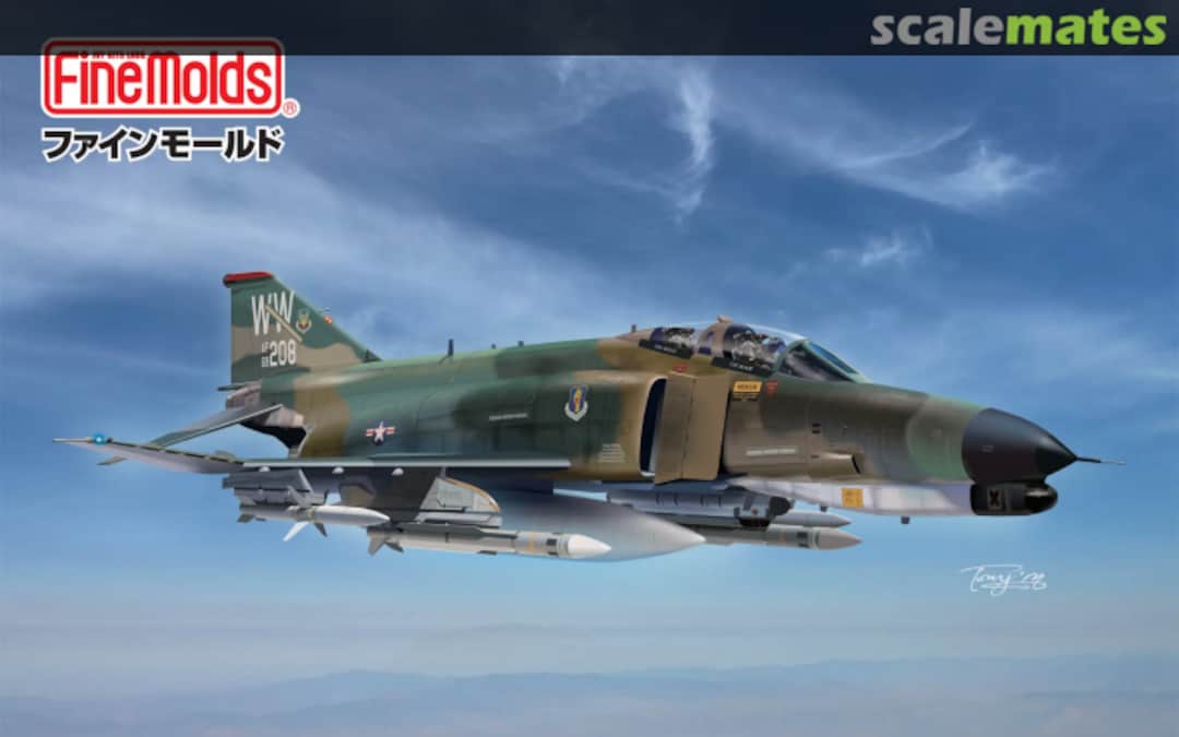 Boxart 1/72 USAF F-4G Wild Weasel SEA Camouflage FNMFX12 Fine Molds