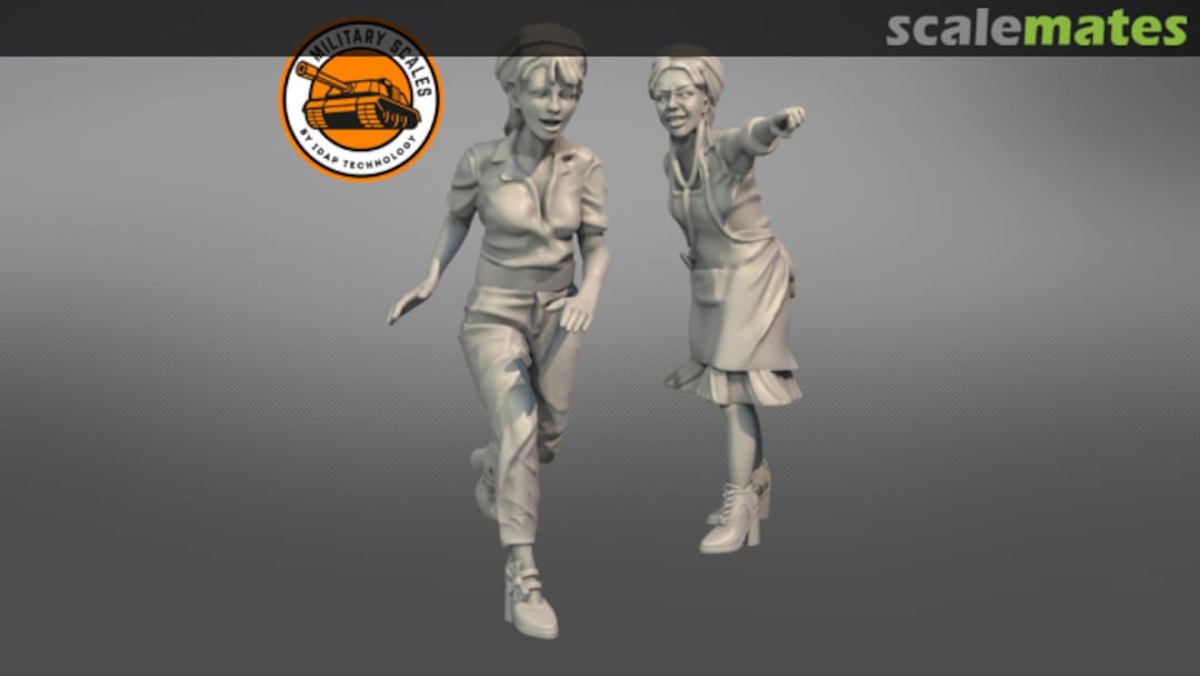 Boxart Hospital Nurses WWII #2 PMI0525C Military Scales Boxart Hospital Nurses WWII #2 PMI0525C Military Scales