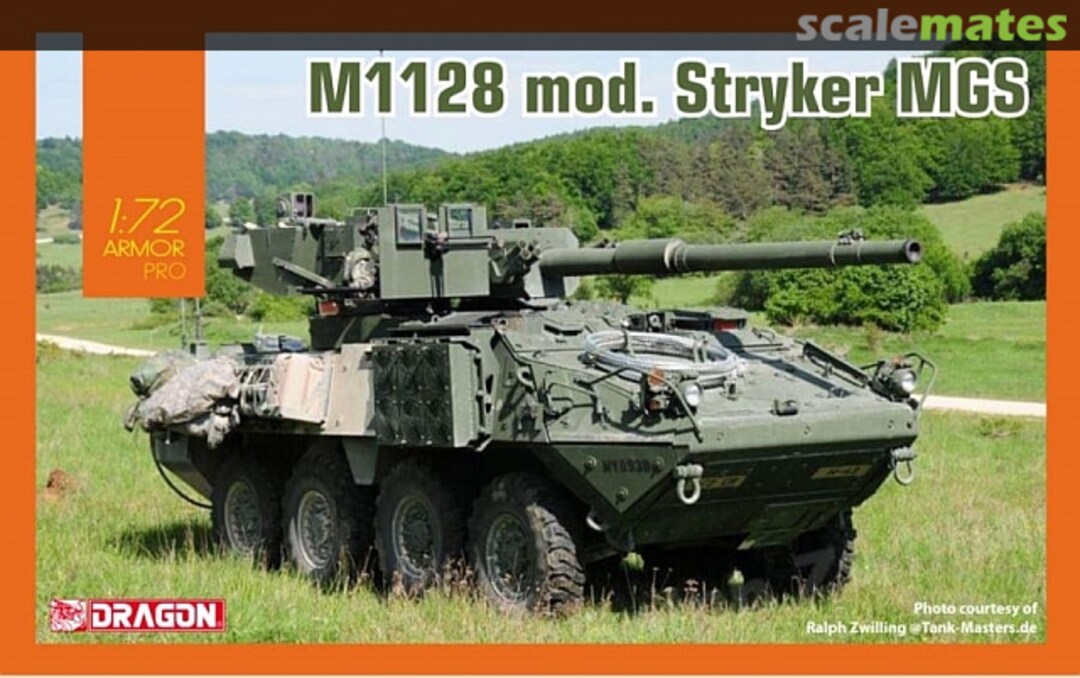 Boxart M1128 Mod. Stryker MGS 7687 Dragon Boxart M1128 Mod. Stryker MGS 7687 Dragon