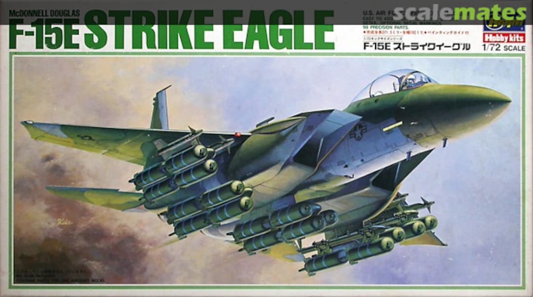 Boxart F-15E Strike Eagle K18 Hasegawa