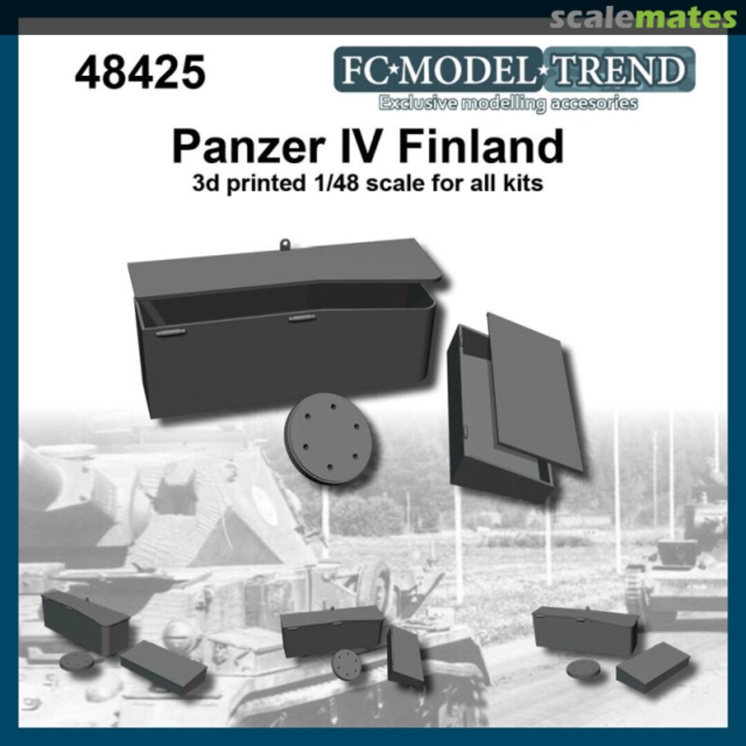 Boxart Panzer IV Finland 48425 FC Model Trend Boxart Panzer IV Finland 48425 FC Model Trend