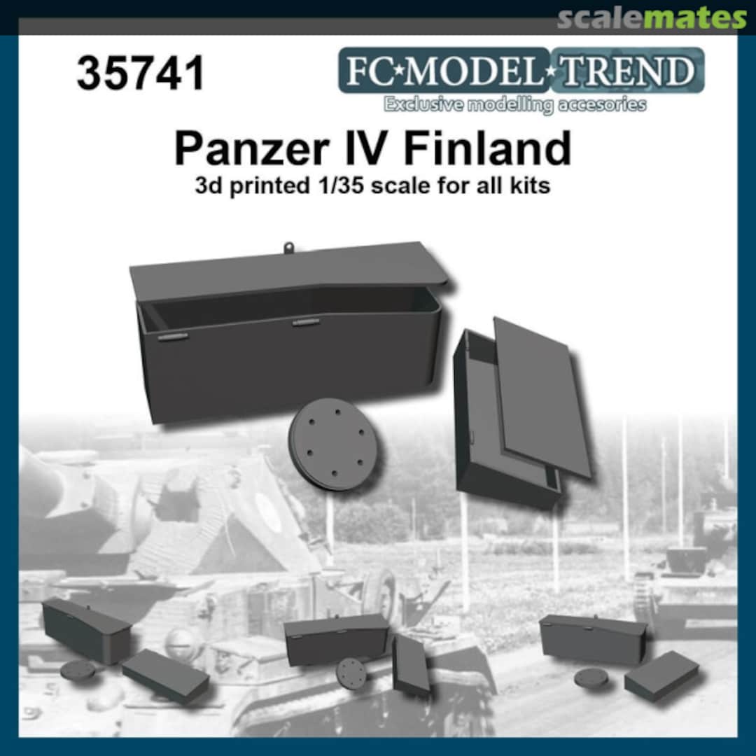 Boxart Panzer IV Finland 35741 FC Model Trend Boxart Panzer IV Finland 35741 FC Model Trend