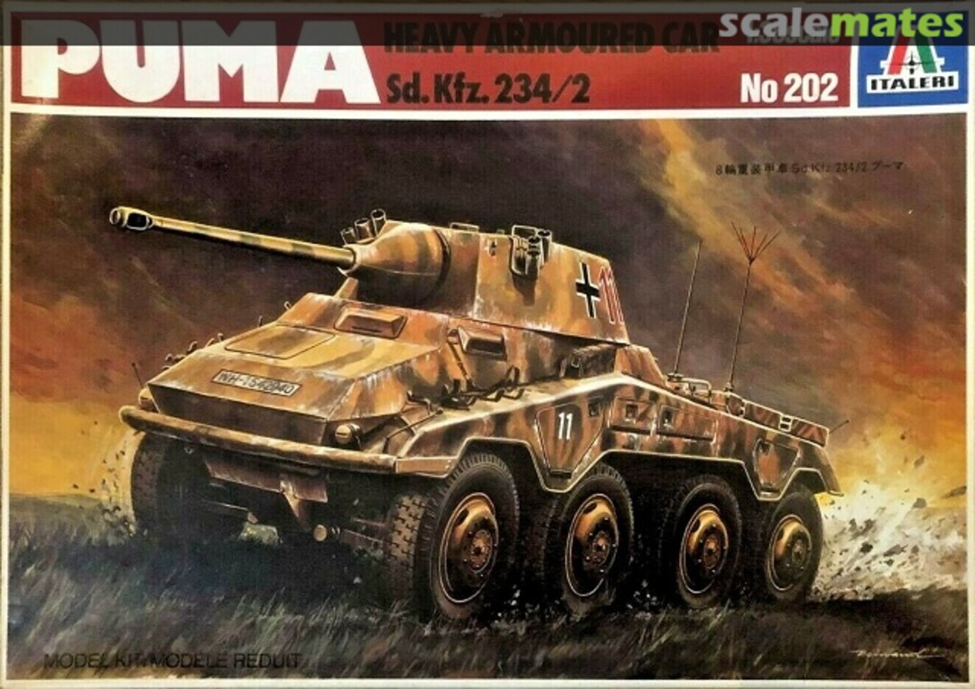 Sd.Kfz. 234/2 Puma, Italeri 202