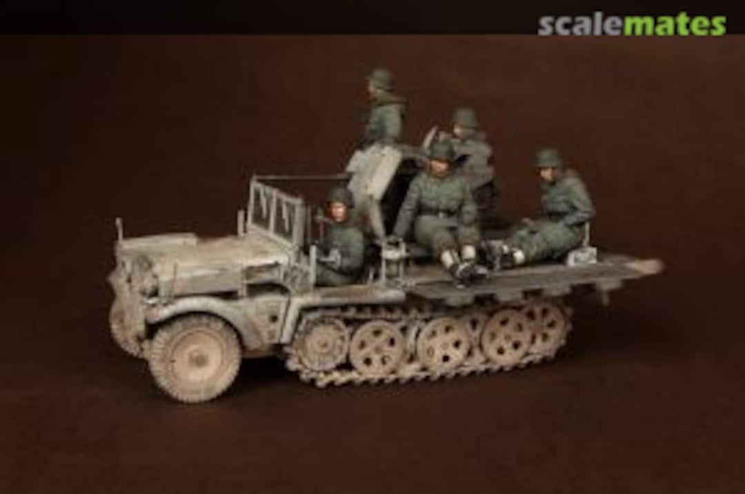 Boxart Crew for Sd.Kfz.10/5 für 2cm FlaK 30 SOGA-14 SOGA Miniatures