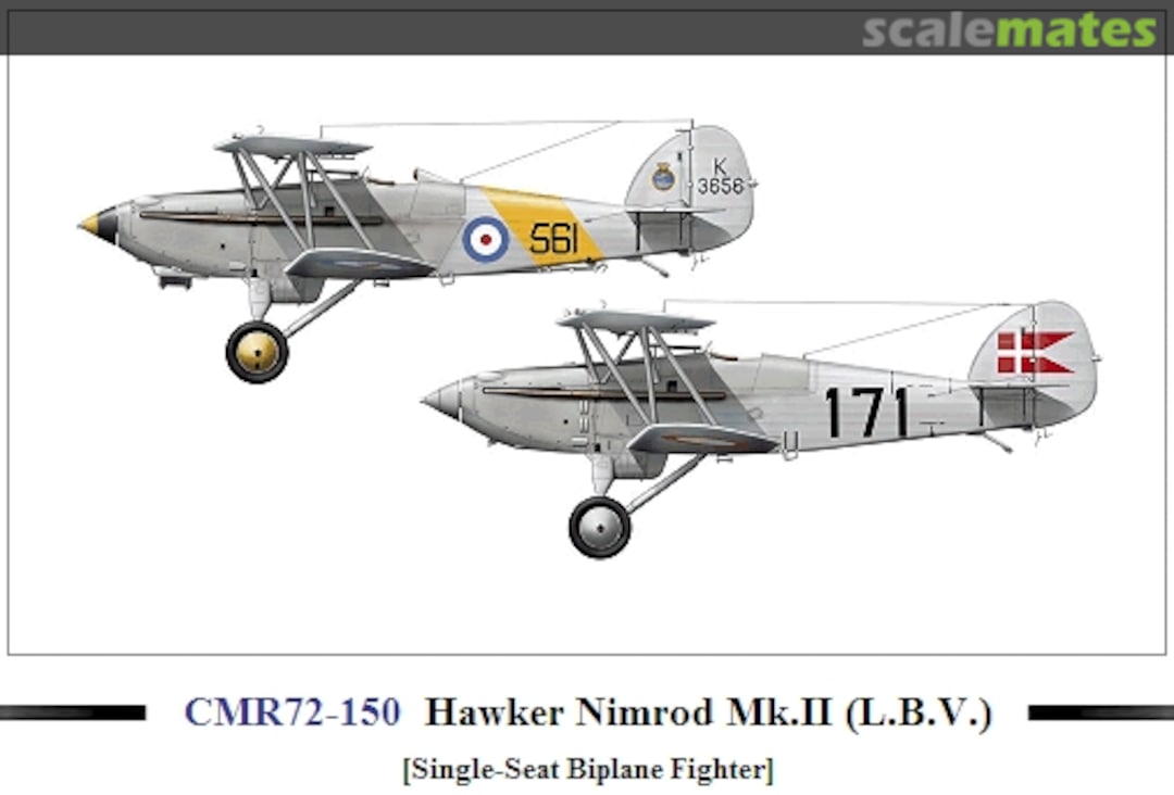 Boxart Hawker Nimrod Mk.II (L.B.V.) CMR72-150 CMR