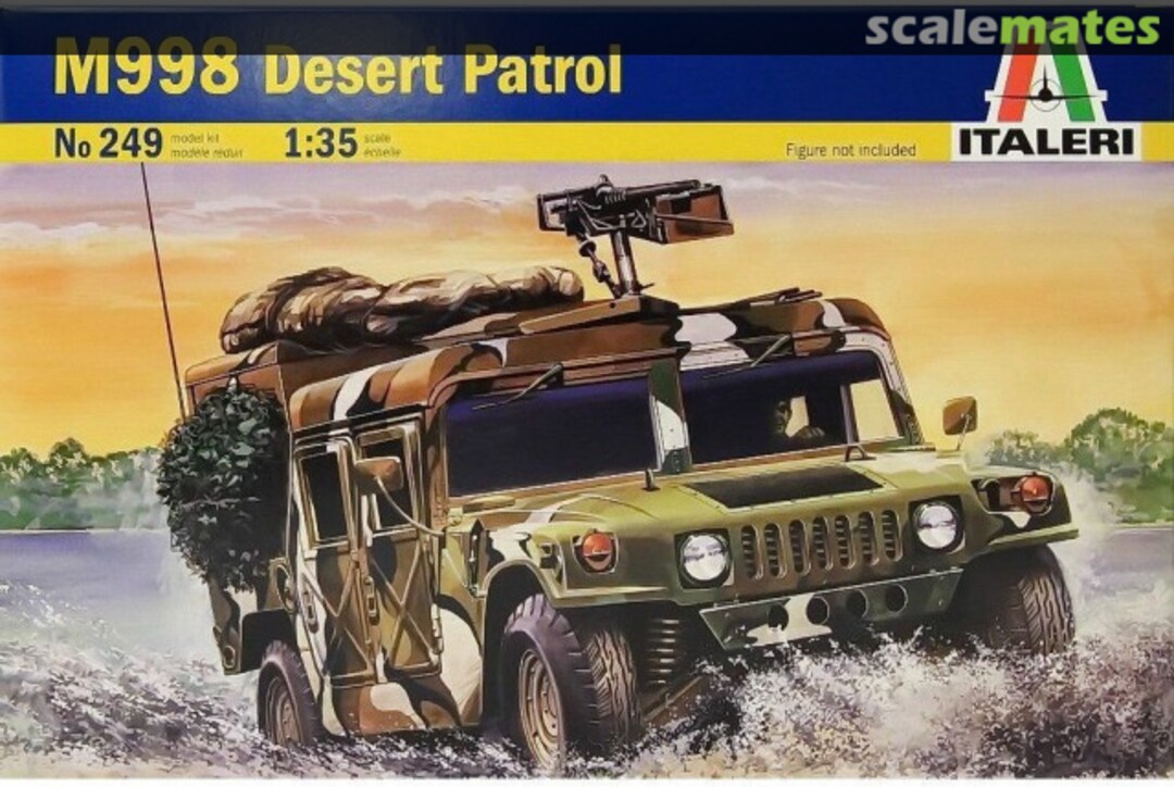 Boxart M998 Desert Patrol 249 Italeri