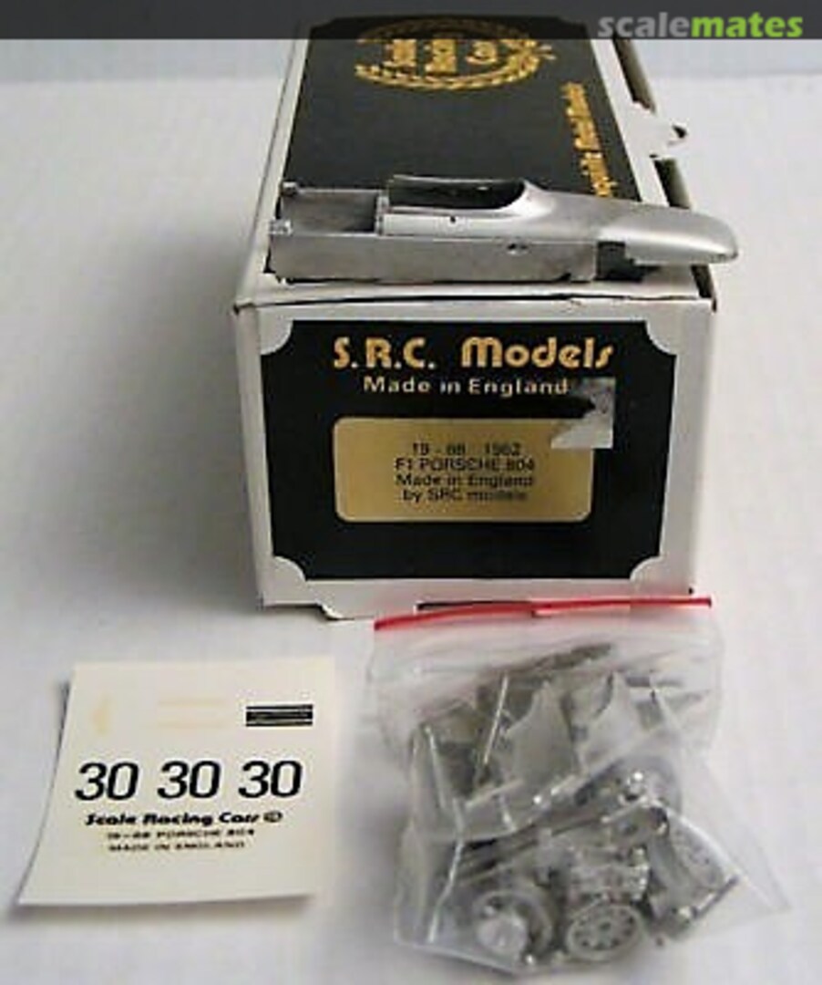 Boxart Porsche 804 F1 SRC19 Scale Racing Cars Boxart Porsche 804 F1 SRC19 Scale Racing Cars