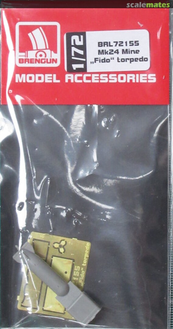 Boxart Mk24 Mine "Fido" torpedo BRL72155 Brengun Boxart Mk24 Mine "Fido" torpedo BRL72155 Brengun