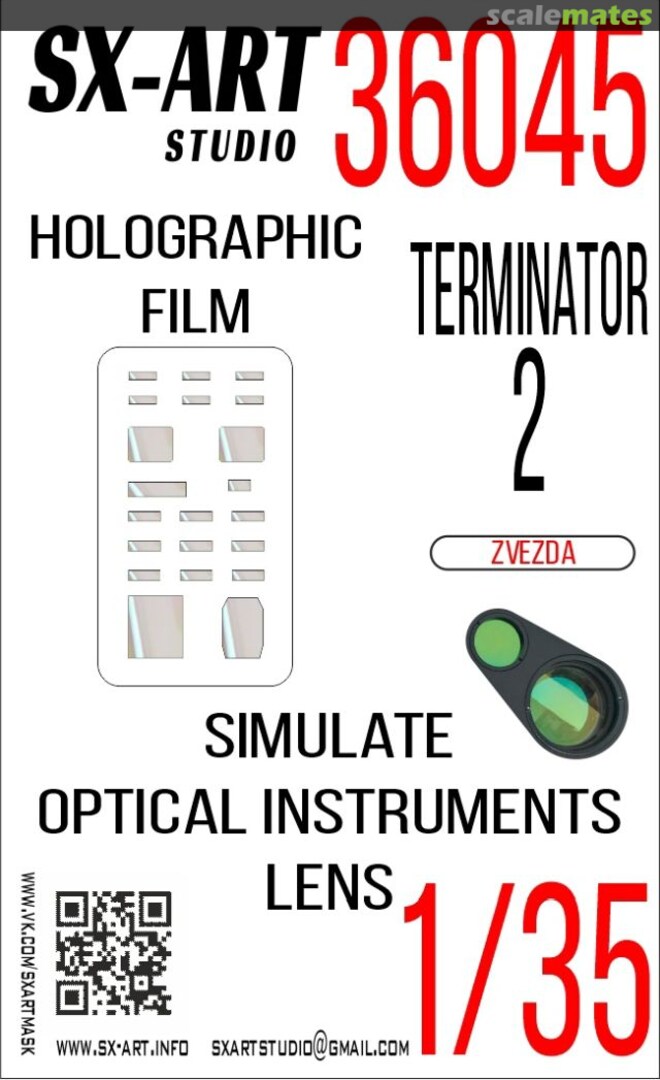 Boxart Terminator 2 holographic film 36045 SX-Art Boxart Terminator 2 holographic film 36045 SX-Art