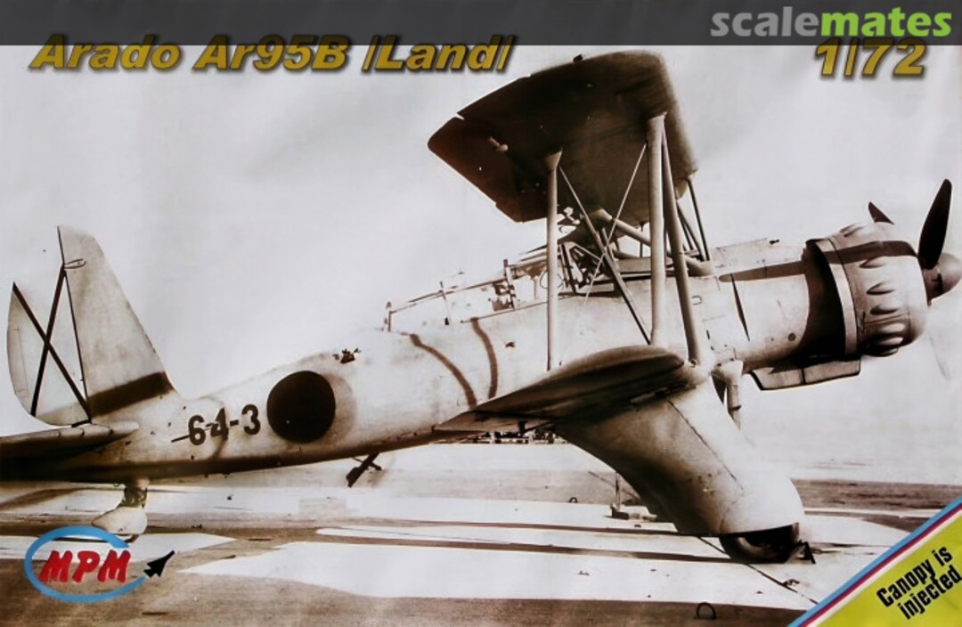 Boxart Arado Ar 95B 72502 MPM Production