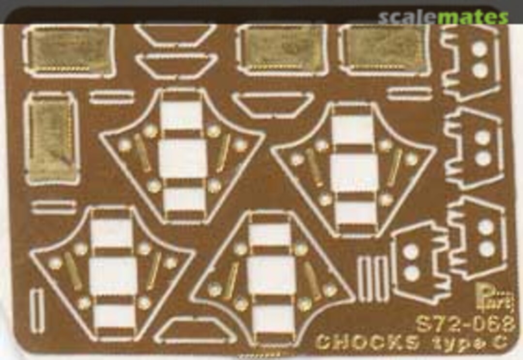 Boxart Chocks type C-modern aircraft S72-068 Part Boxart Chocks type C-modern aircraft S72-068 Part