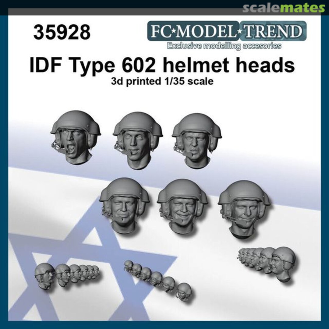 Boxart IDF Type 602 Helmet Heads 35928 FC Model Trend