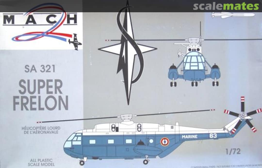 Boxart SA 321 Super Frelon GP.018 MACH 2 Boxart SA 321 Super Frelon GP.018 MACH 2