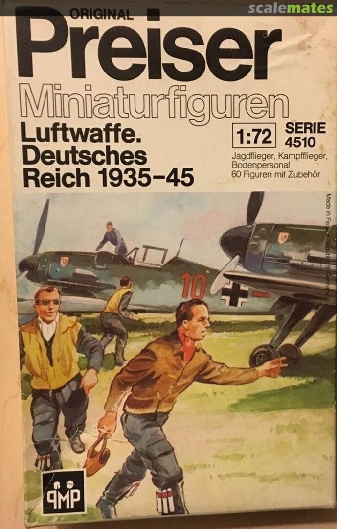 Boxart Luftwaffe Deutsches Reich 1935-45 4510 Preiser Boxart Luftwaffe Deutsches Reich 1935-45 4510 Preiser