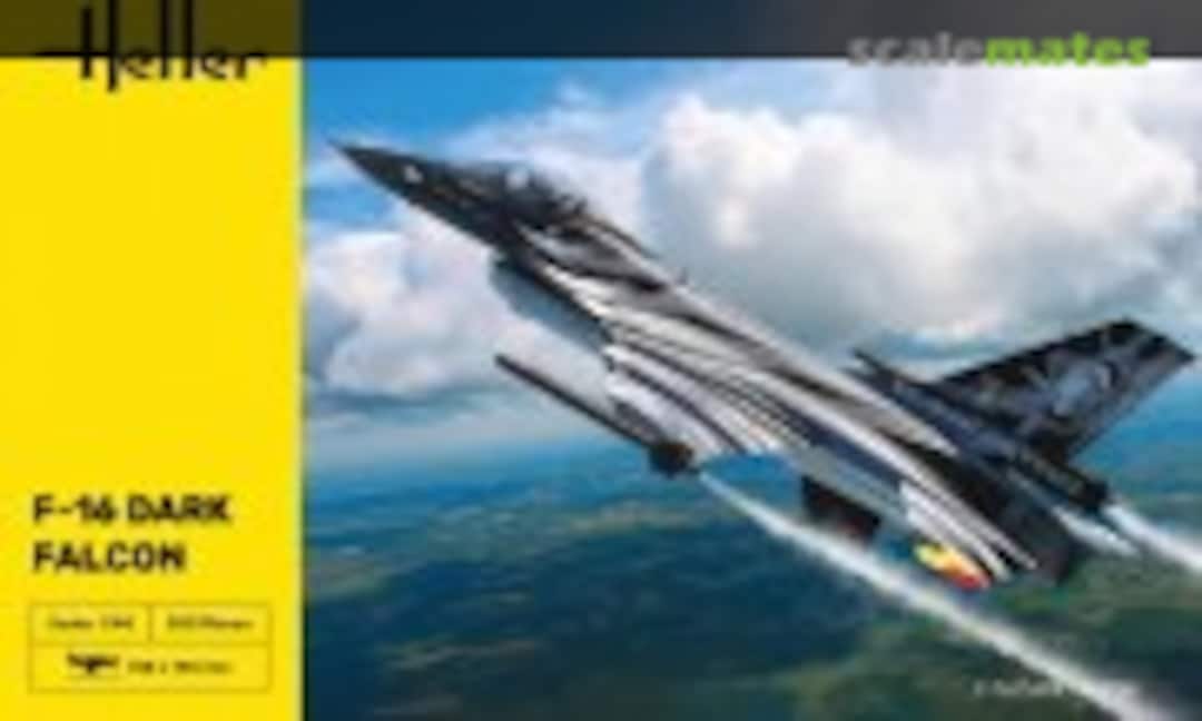1:48 F-16 Dark Falcon (Heller 30411)